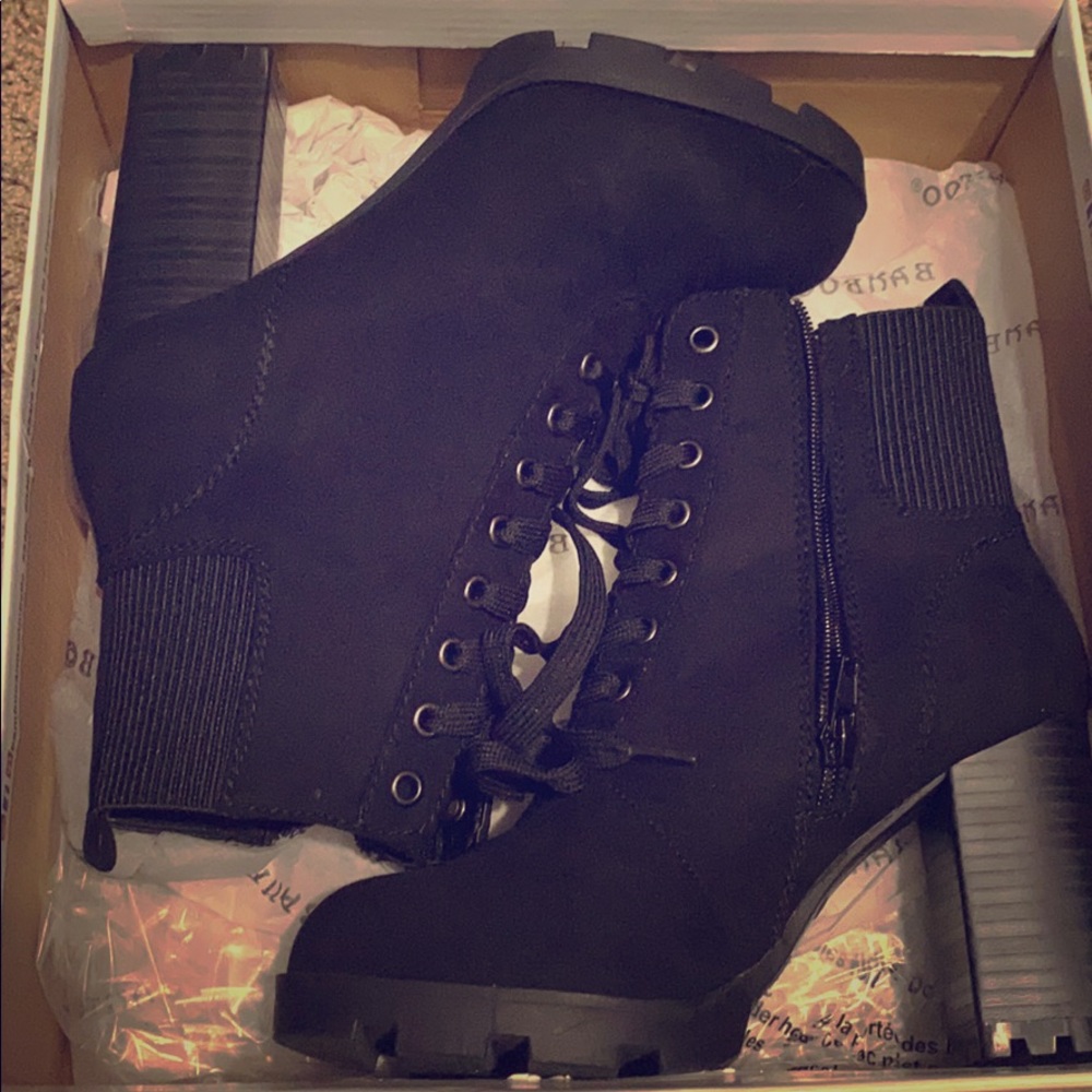 Black booties